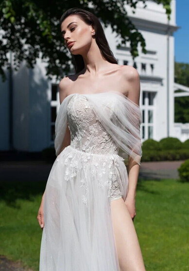 Свадебное платье ММ 0875-M69735 - Салон свадебных и вечерних платьев для современных невест MegaDay...