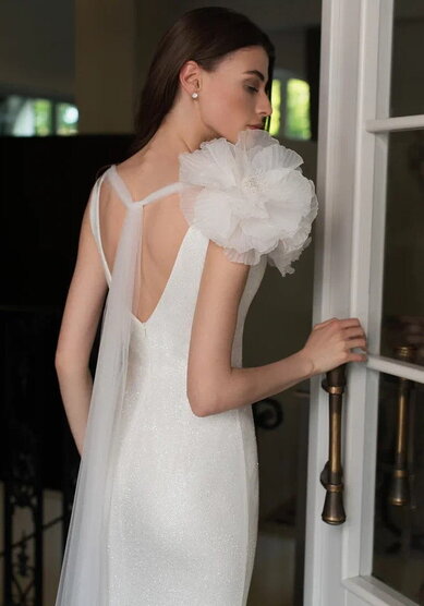 Свадебное платье ММ 0876-M69736 - Салон свадебных и вечерних платьев для современных невест MegaDay...