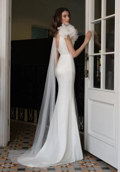 Свадебное платье ММ 0876-M69736 - Салон свадебных и вечерних платьев для современных невест MegaDay...