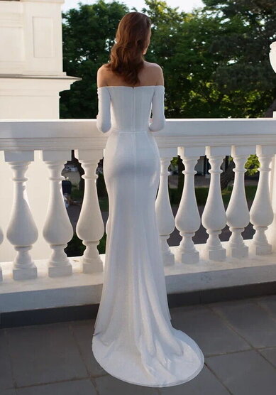 Свадебное платье ММ 0879-M69739 - Салон свадебных и вечерних платьев для современных невест MegaDay...