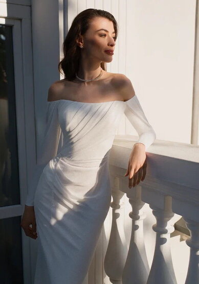 Свадебное платье ММ 0879-M69739 - Салон свадебных и вечерних платьев для современных невест MegaDay...