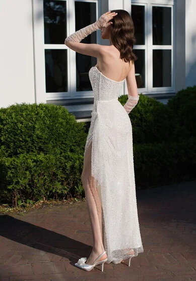 Свадебное платье ММ 0883-M69753 - Салон свадебных и вечерних платьев для современных невест MegaDay...