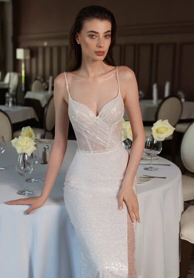 Свадебное платье ММ 0885-M69755 - Салон свадебных и вечерних платьев для современных невест MegaDay...