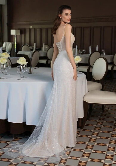 Свадебное платье ММ 0885-M69755 - Салон свадебных и вечерних платьев для современных невест MegaDay...