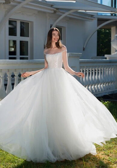 Свадебное платье ММ 0886-M69756 - Салон свадебных и вечерних платьев для современных невест MegaDay...