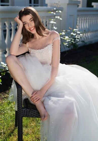 Свадебное платье ММ 0886-M69756 - Салон свадебных и вечерних платьев для современных невест MegaDay...