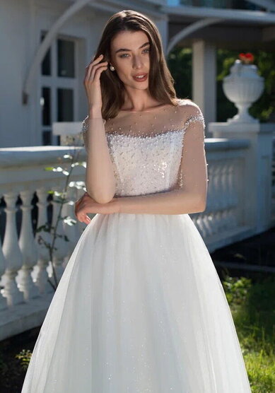 Свадебное платье ММ 0886-M69756 - Салон свадебных и вечерних платьев для современных невест MegaDay...