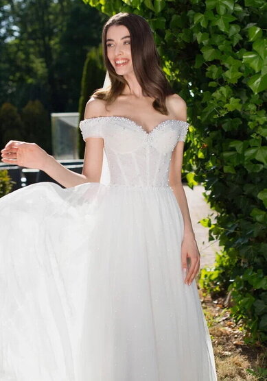 Свадебное платье ММ 0888-M69758 - Салон свадебных и вечерних платьев для современных невест MegaDay...