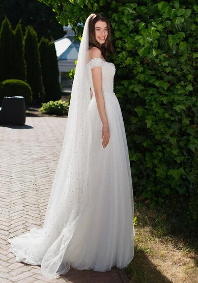 Свадебное платье ММ 0888-M69758 - Салон свадебных и вечерних платьев для современных невест MegaDay...