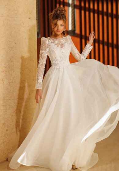 Свадебное платье ST 1238-M69768 - Салон свадебных и вечерних платьев для современных невест MegaDay...