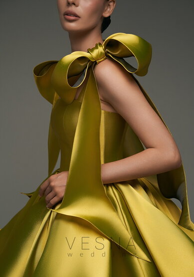 Вечернее платье Ника Голд-V69804 - Свадебный салон Vesna (Москва)