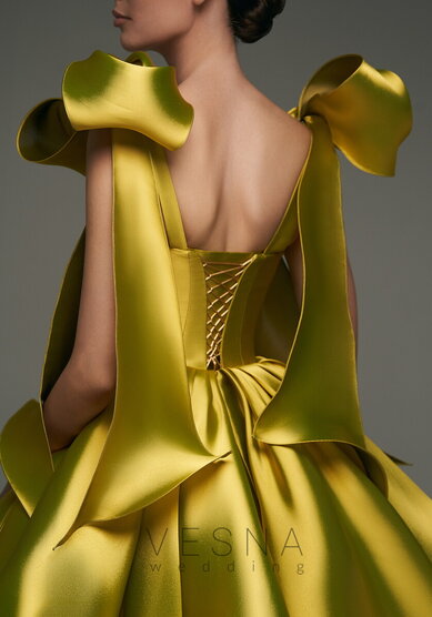 Вечернее платье Ника Голд-V69804 - Свадебный салон Vesna (Москва)