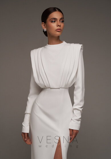 Свадебное платье Джина-V69809 - Свадебный салон Vesna (Москва)