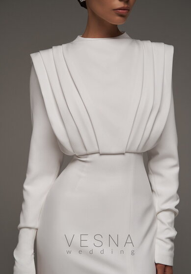 Свадебное платье Джина-V69809 - Свадебный салон Vesna (Москва)