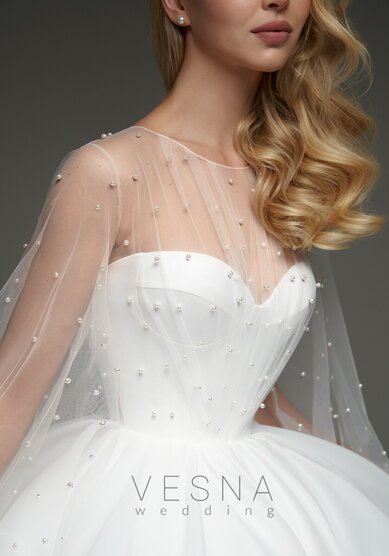 Свадебное платье Принцесс Перл-V69833 - Свадебный салон Vesna (Москва)