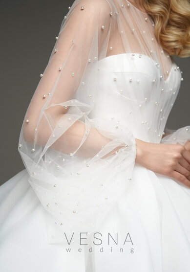 Свадебное платье Принцесс Перл-V69833 - Свадебный салон Vesna (Москва)
