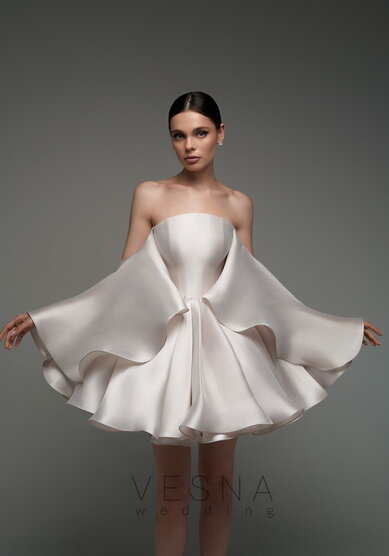 Вечернее платье Эйприл Лайт Пинк-V69858 - Свадебный салон Vesna (Москва)