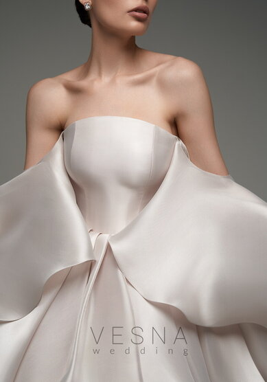 Вечернее платье Эйприл Лайт Пинк-V69858 - Свадебный салон Vesna (Москва)