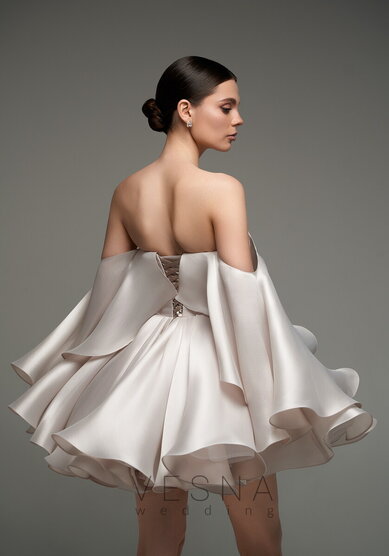 Вечернее платье Эйприл Лайт Пинк-V69858 - Свадебный салон Vesna (Москва)