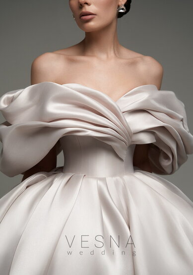 Свадебное платье Рафаэлла Софт Пинк-V69859 - Свадебный салон Vesna (Москва)