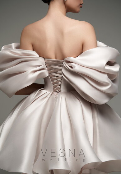 Свадебное платье Рафаэлла Софт Пинк-V69859 - Свадебный салон Vesna (Москва)