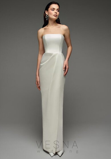 Свадебное платье Пайпер Айвори-V70047 - Свадебный салон Vesna (Москва)