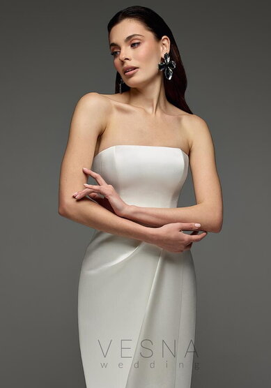 Свадебное платье Пайпер Айвори-V70047 - Свадебный салон Vesna (Москва)