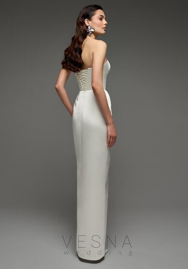 Свадебное платье Пайпер Айвори-V70047 - Свадебный салон Vesna (Москва)