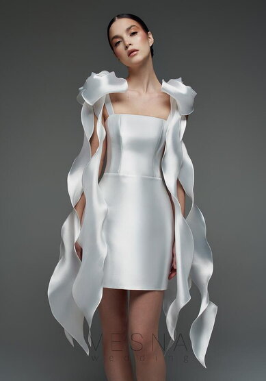 Свадебное платье Вероник Вайт-V70059 - Свадебный салон Vesna (Москва)