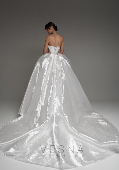 Свадебное платье Кристэл-V70062 - Свадебный салон Vesna (Москва)