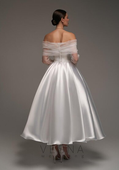 Свадебное платье Грейс Вайт + Вуаль-V70074 - Свадебный салон Vesna (Москва)