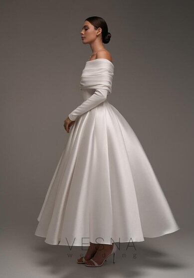 Свадебное платье Одри Вайт-V70077 - Свадебный салон Vesna (Москва)