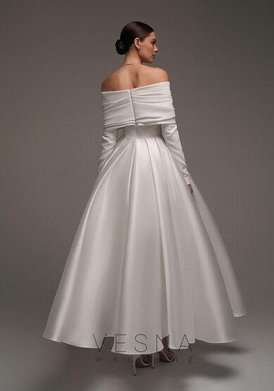 Свадебное платье Одри Вайт-V70077 - Свадебный салон Vesna (Москва)