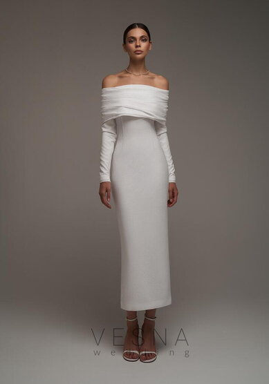 Свадебное платье Селеста Шайн-V70079 - Свадебный салон Vesna (Москва)