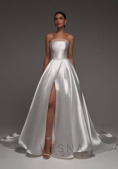 Свадебное платье Шадэ Силк-V70080 - Свадебный салон Vesna (Москва)