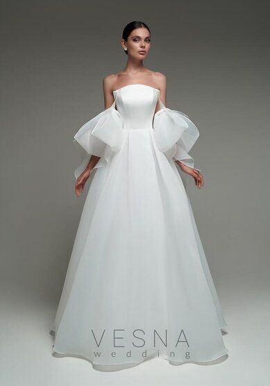 Свадебное платье Майя Лонг-V70084 - Свадебный салон Vesna (Москва)