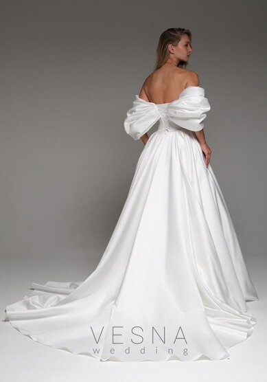 Свадебное платье Белла Вайт-V70090 - Свадебный салон Vesna (Москва)