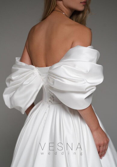 Свадебное платье Белла Вайт-V70090 - Свадебный салон Vesna (Москва)
