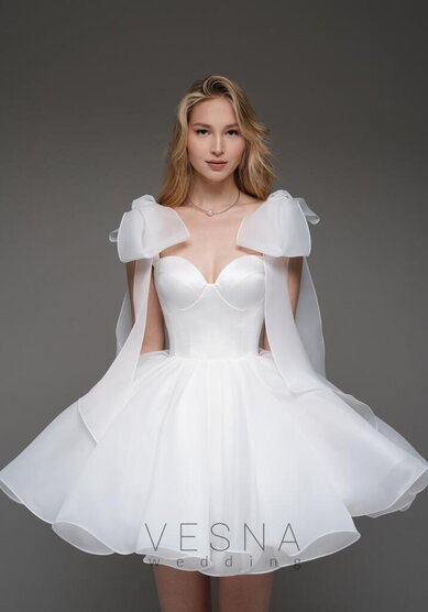 Свадебное платье Принцесс Вайт-V70092 - Свадебный салон Vesna (Москва)