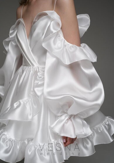 Свадебное платье Вейлан Силк-V70094 - Свадебный салон Vesna (Москва)