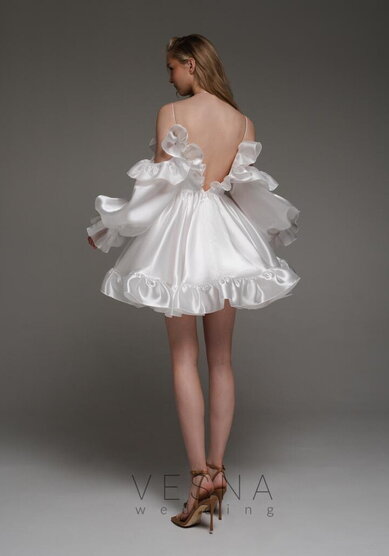 Свадебное платье Вейлан Силк-V70094 - Свадебный салон Vesna (Москва)