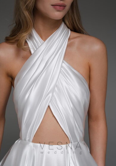 Свадебное платье Каралин Силк-V70097 - Свадебный салон Vesna (Москва)