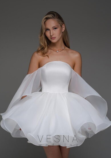 Свадебное платье Эйприл-V70098 - Свадебный салон Vesna (Москва)