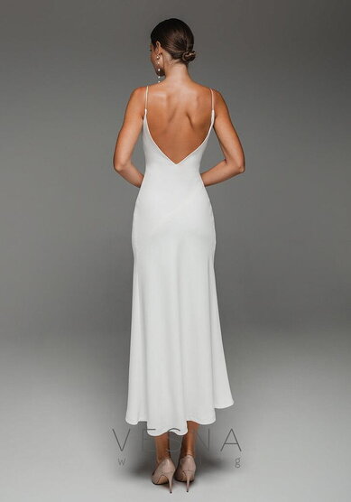 Свадебное платье Нюдос Вайт-V70102 - Свадебный салон Vesna (Москва)