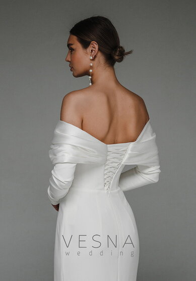 Свадебное платье Тиффани-V70106 - Свадебный салон Vesna (Москва)