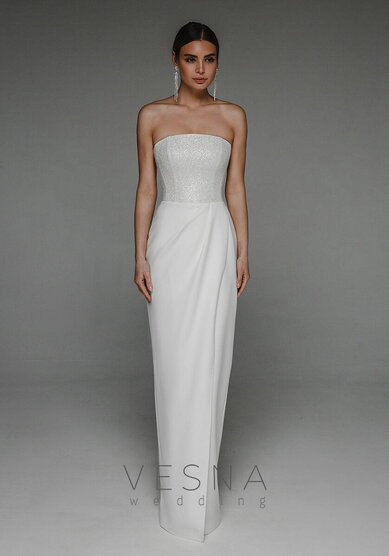 Свадебное платье Пайпер-V70108 - Свадебный салон Vesna (Москва)