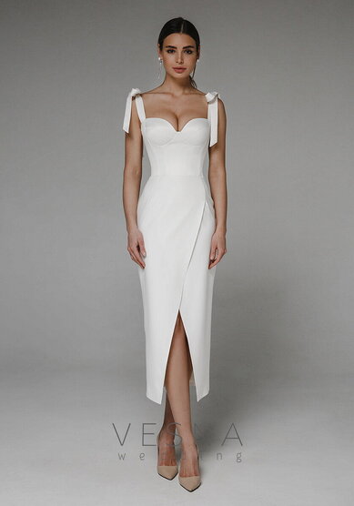 Свадебное платье Жизель Милк-V70109 - Свадебный салон Vesna (Москва)