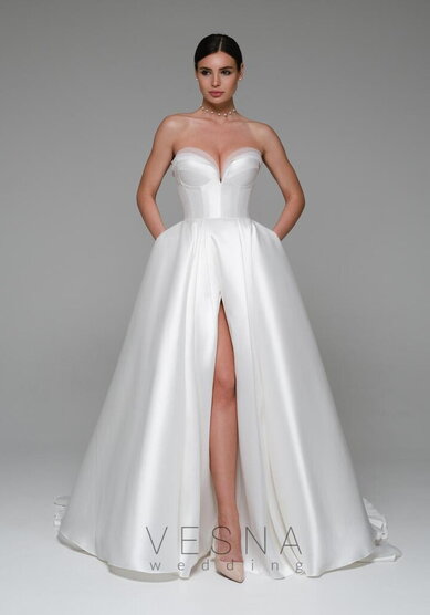 Свадебное платье Дэва-V70111 - Свадебный салон Vesna (Москва)