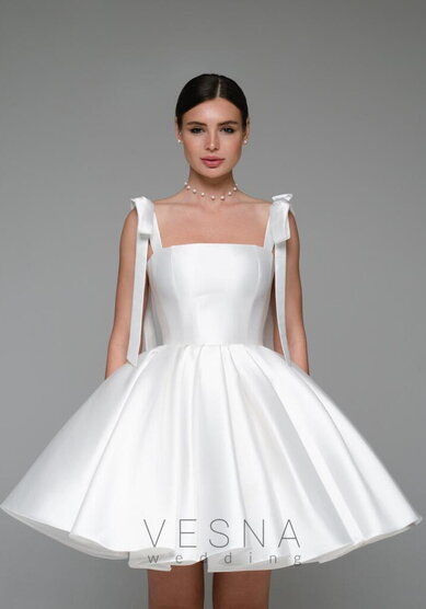 Свадебное платье Ника Вайт-V70112 - Свадебный салон Vesna (Москва)