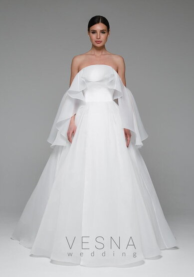 Свадебное платье Эльза-V70113 - Свадебный салон Vesna (Москва)
